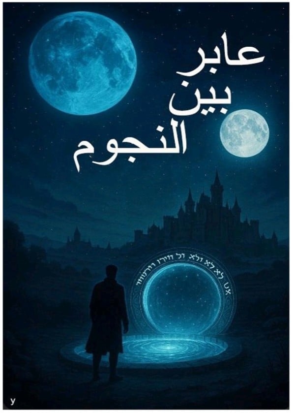 غلاف كتاب عابر بين النجوم