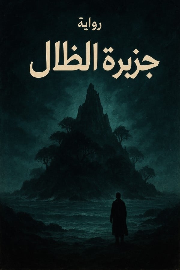 غلاف كتاب جزيرة الظلال